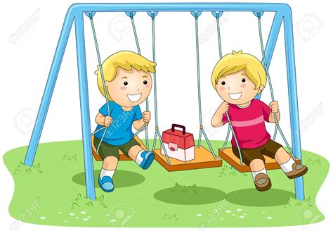 Children Playing On Playground Clipart 8 Clipart Station