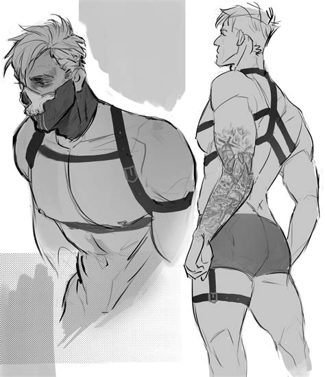 Rebeza On Twitter Always Wanted To Draw Him In A Harness Ghost Mw2