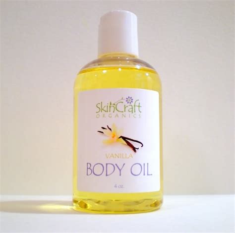 Vanilla Body Oil Bath Oil Massage Oil All Skin Types