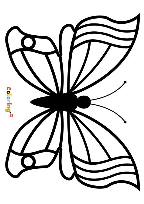 Butterfly Coloring Pages Preschool Fun And Educational Activities