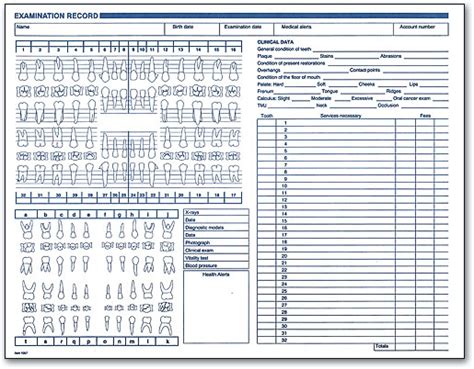 Clinical Forms Make Dental Charting Easy Smartpractice