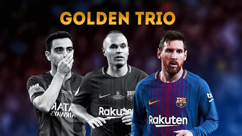 Xavi Iniesta And Messi Golden Trio Tiki Taka Youtube