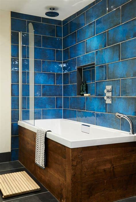 I tiled our bathroom shower area (above a tub) with subway tiles. Bathroom Paint Colors That Always Look Fresh and Clean
