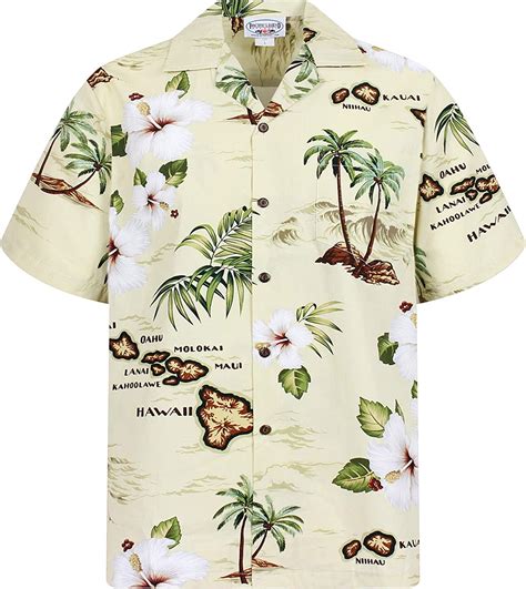 Pacific Legend Original Hawaiian Shirt For Men S Xl Short