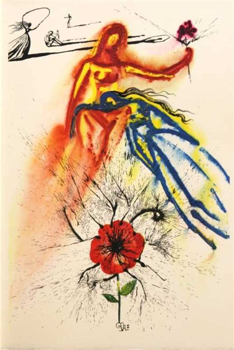 Salvador Dali Original Lithographs For Sale At The Lucille Lucas Gallery