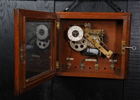 Industrial Electro Mechanical Programmer Clock As Wall