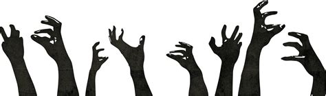 download zombie hands png full size png image pngkit