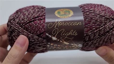 Yarn Review Lionbrand Moroccan Nights Bag O Day Crochet Youtube