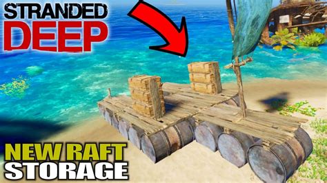 New Container Shelf Raft Storage Stranded Deep Gameplay E03 Youtube