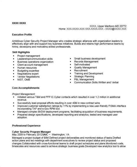 • provided support for military cyber security operations through the preparation and delivery of intelligence reports. FREE 52+ Manager Resume Templates in MS Word