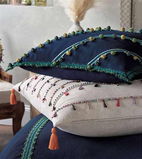 Fairuza Tassel Decorative Pillow Eastern Accents