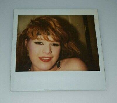 Original Vintage 1980 S Polaroid Photo Sexy Woman Candid A7 EBay