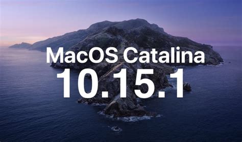 Macos Catalina 10151 Update Download Available Now