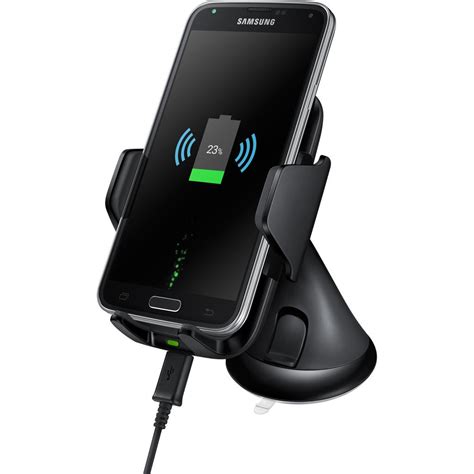 Samsung Wireless Charging Vehicle Dock Black Cell Phones