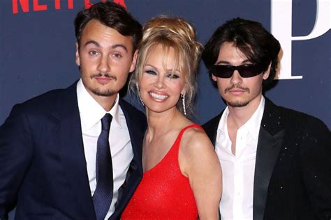 Pamela Anderson Reveals Sons Didn T Know Their Assistant P E Teacher Was A Hired Security Guard