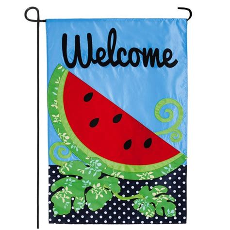 Browse our range of designs to create your summer garden flag with free personalization! Summer Watermelon Garden Flag - Welcome Flags - Themes