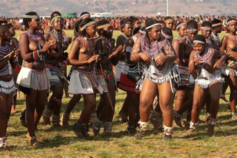 Swaziland Folk Dance Zulu Reed Dance