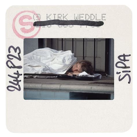 Kurt Cobain Sleeping By Kirk Weddle Original Color Slide Photograph