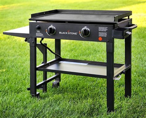 Flat Top Gas Grill Griddle Station 4 Burner Blackstone 36 Inch Outdoor