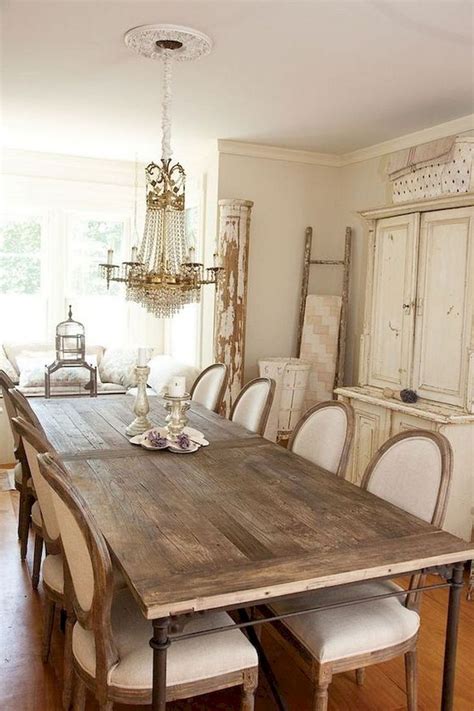 68 Awesome French Country Dining Room Table Decor Ideas French