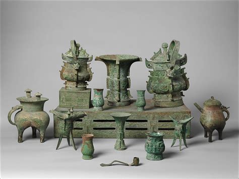 Altar Set China Shang Dynastywestern Zhou Dynasty 1046771 Bce