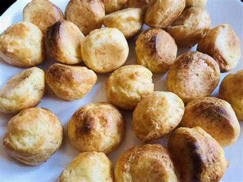 Gougères With Cheese French Appetizer Recipe Snippets Of Paris