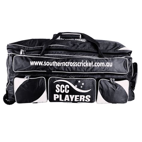 Scc Players Wheelie Cricket Bag Southern Cross Cricket