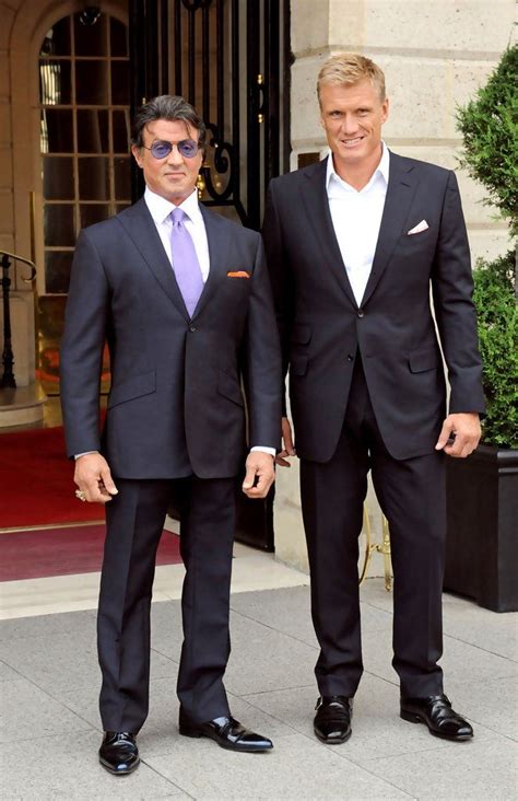 Dolph Lundgren And Sylvester Stallone