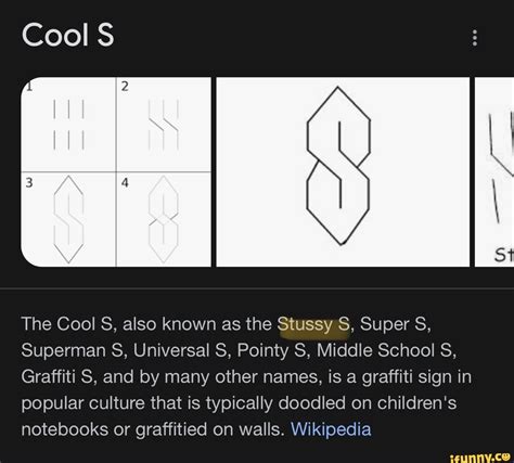 Cool The Cool S Also Known As The Stussy S Super S Superman S