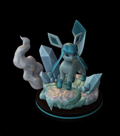 glaceon pokemon 3d print model by wsonuchiha3d