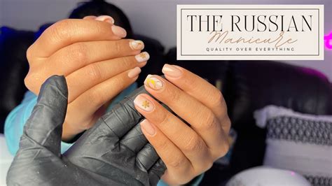Russian Manicure Before After Process Youtube