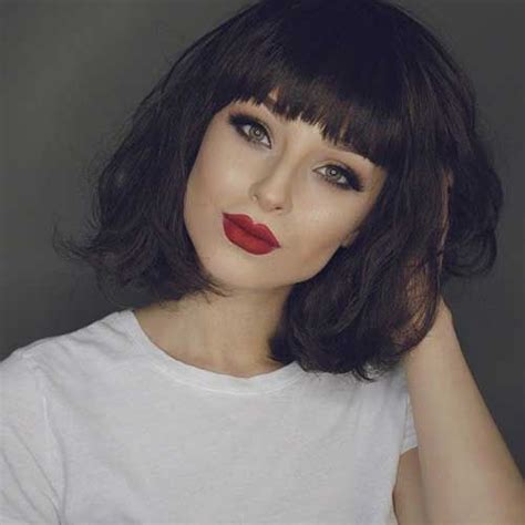 20 Brunette Bob Hairstyles Bob Hairstylecom Cool Hairstyles