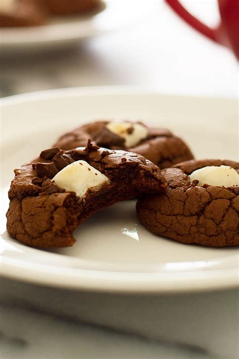 Miniature Hot Chocolate Cookies Baking Mischief