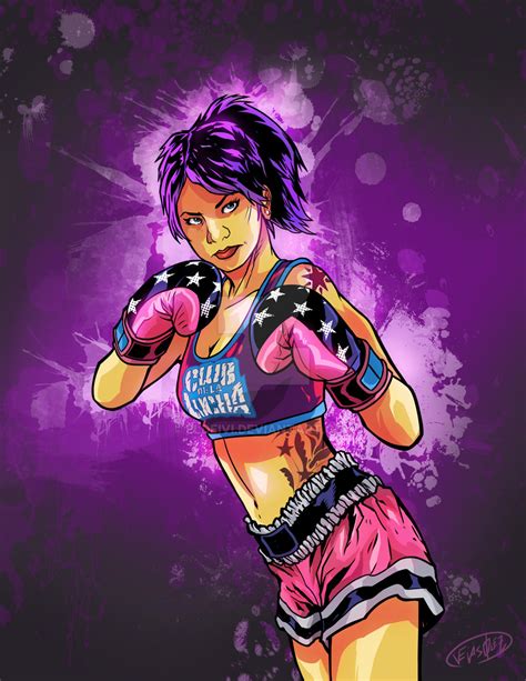 Club De La Lucha Boxing Girl By Eldeivi On Deviantart