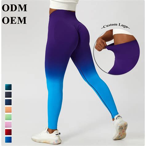women seamless leggings high waist gym running vital yoga pants butt lift workout tights