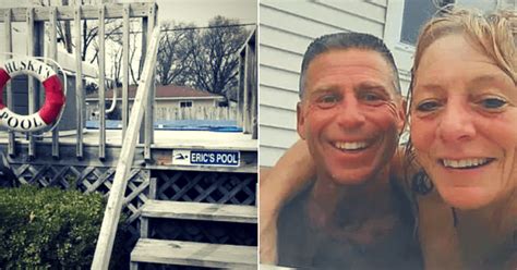 Chicago Husband Drinking With Wife In Backyard Hot Tub Shuts Lid And