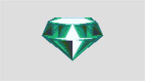 master emerald 3d model by swordmanck [91b286c] sketchfab