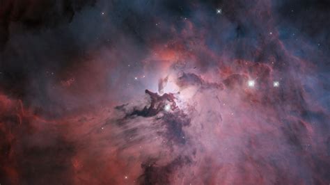 Lagoon Nebula 4k Wallpaper Interstellar Cloud Constellation