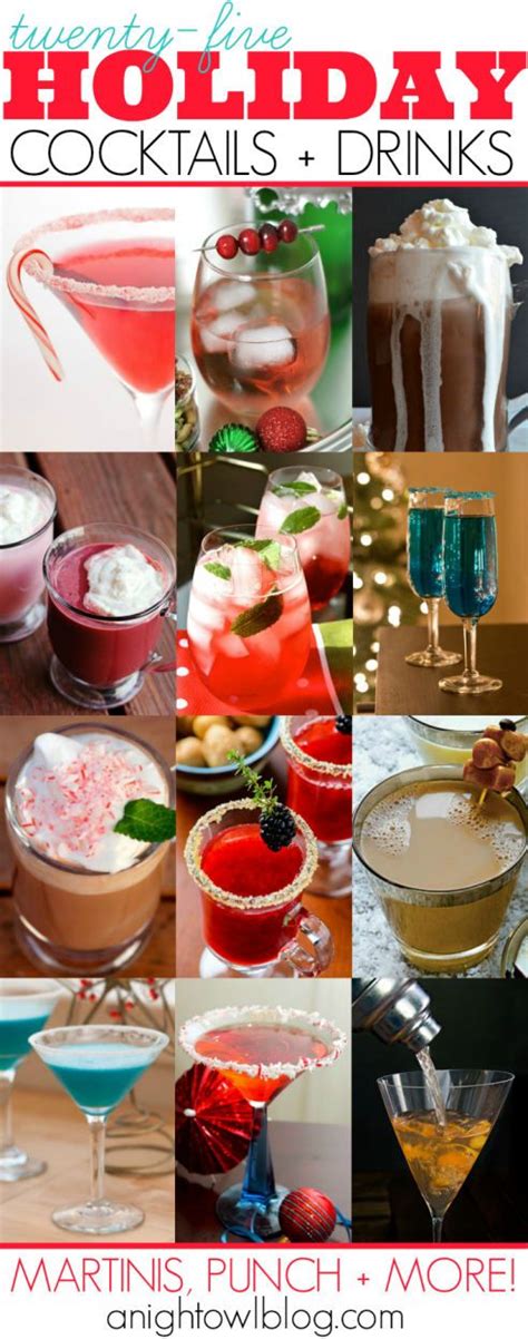 this holiday season serve your guests fun and festive holiday cocktails here is one tasty list