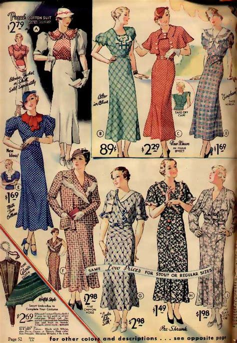 1934 sears catalog cotton suits costumeoldsite history