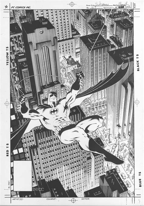 Batman By Mike Zeck Comic Books Art Batman Black And White Artwork