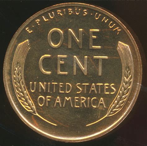 United States 1956 One Cent Lincoln Wheat Proof