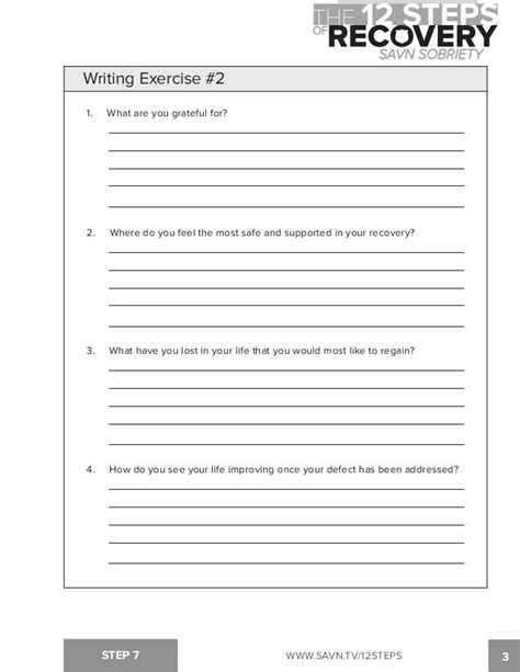 worksheets  recovery relapse prevention addiction