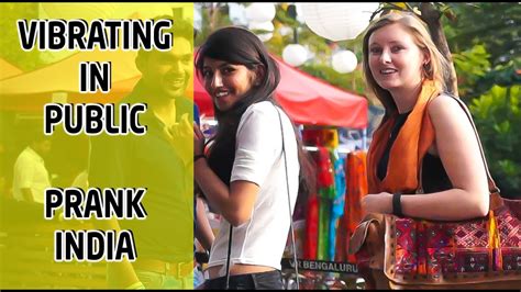 Vibrating In Public Prank India Youtube