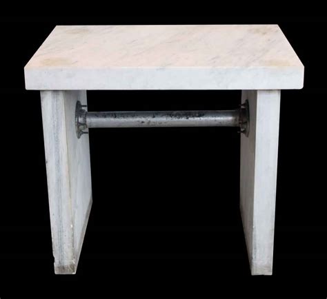 Thick Marble Slab Table Olde Good Things