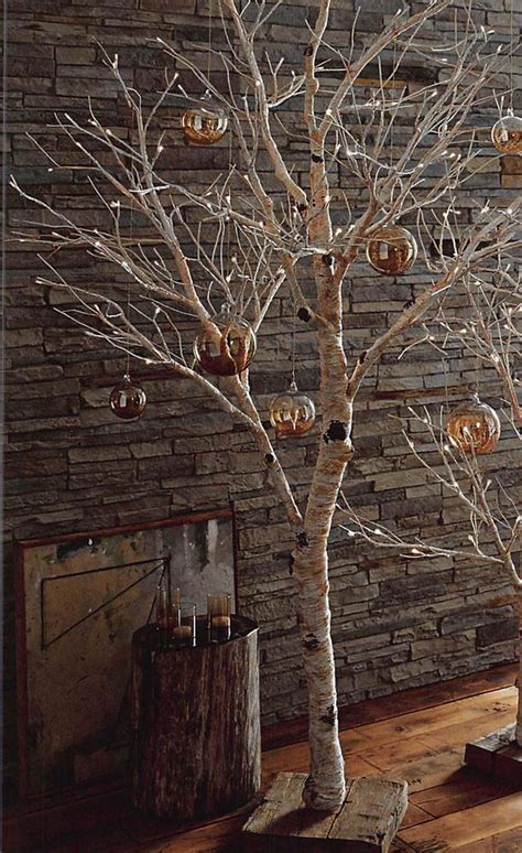 Roost Lighted Birch Artificial Trees Birch Tree Decor Tree Branch