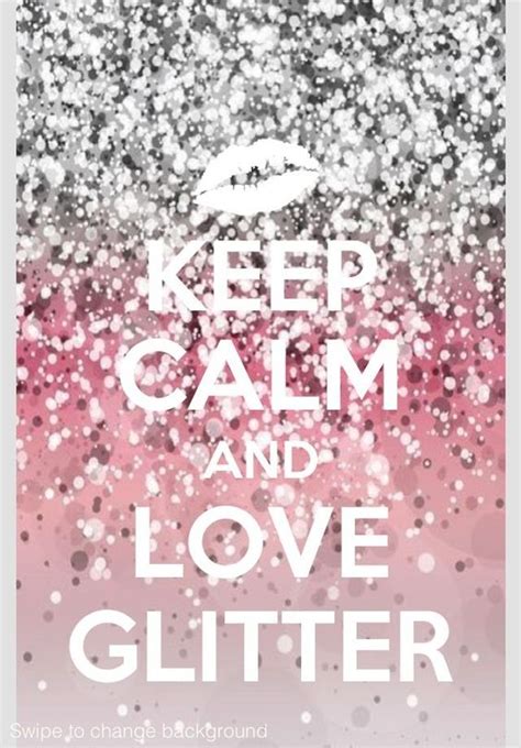 Pics For Keep Calm And Love Pink Sparkles Keep Calm Pinterest