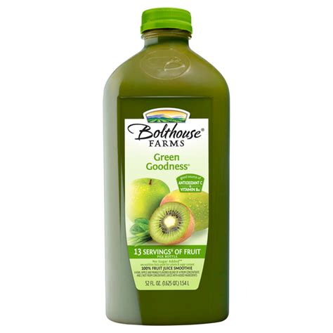 Save On Bolthouse Farms 100 Fruit Juice Smoothie Green Goodness Order