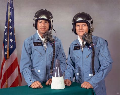 1965 Gemini 7 Crew Project Gemini Nasa Houston Gemini