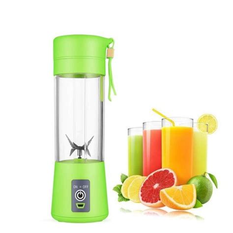 Six Blade Portable Usb Electric Juicer Bottle Blender